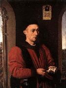 CHRISTUS, Petrus Portait of a Young Man oil painting reproduction